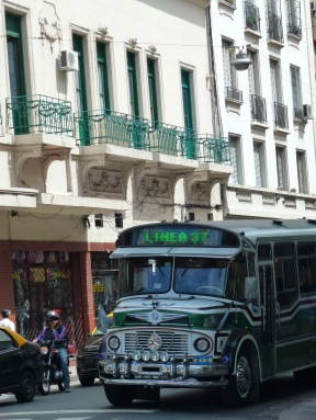 Bus municipal, très vintage